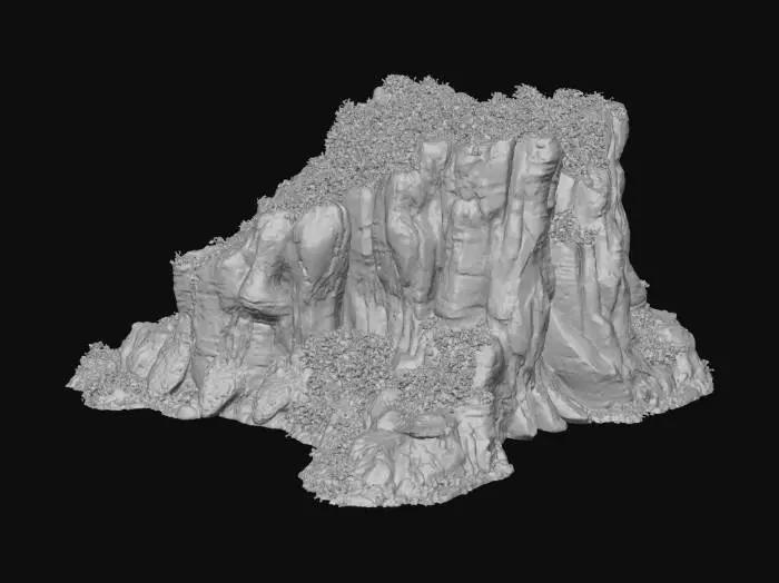 3D model for Cliff Majesty