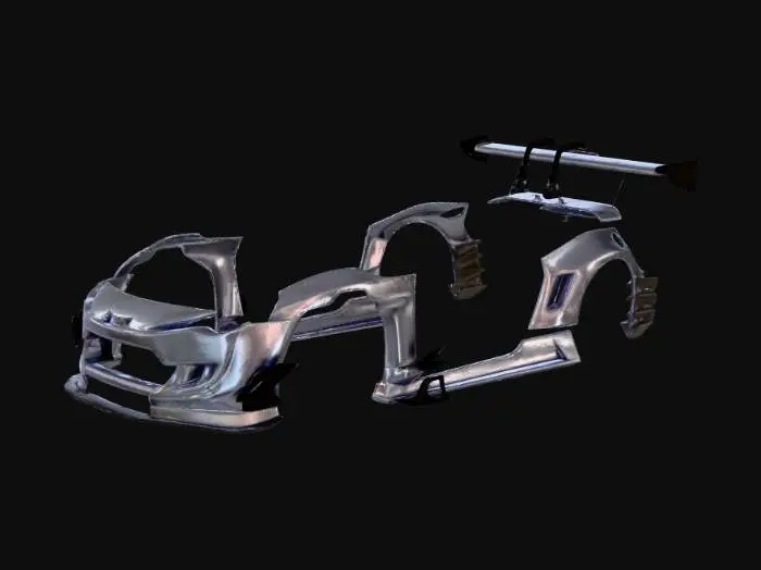 3D model for Car Body Kit Components