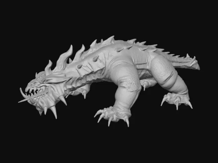 3D model for Spiked Beast