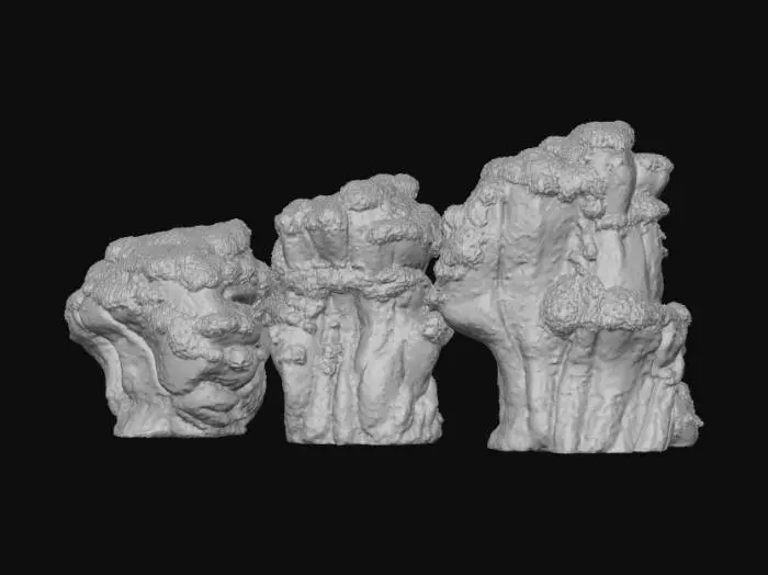 3D model for Cliff Formations