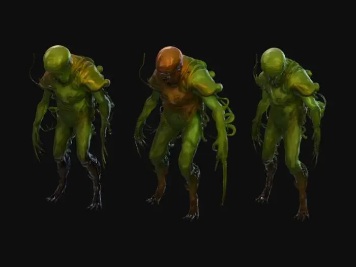 3D model for Swamp Guardians