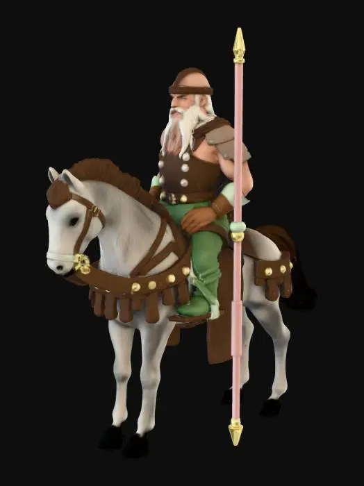 3D model for Elf Rider