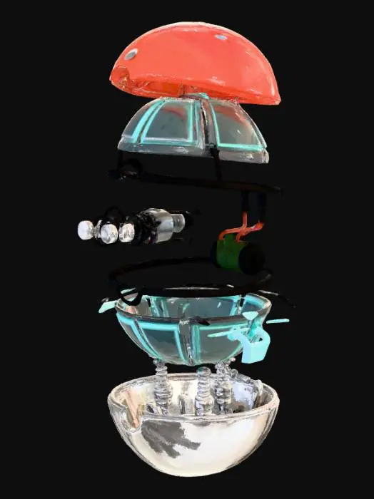 3D model for Schematic Sphere Assembly