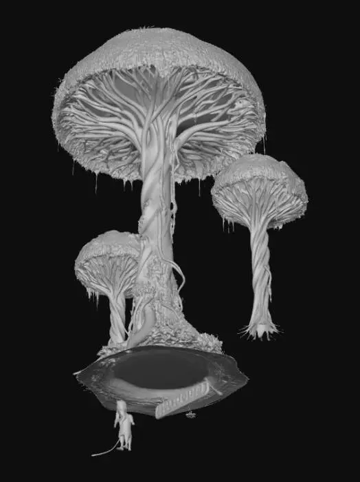 3D model for The Enchanted Grove Trees