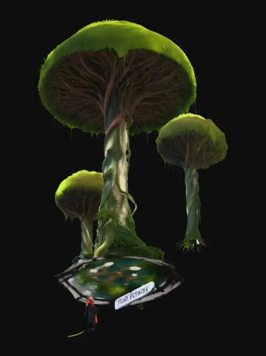 3D model for The Enchanted Grove Trees