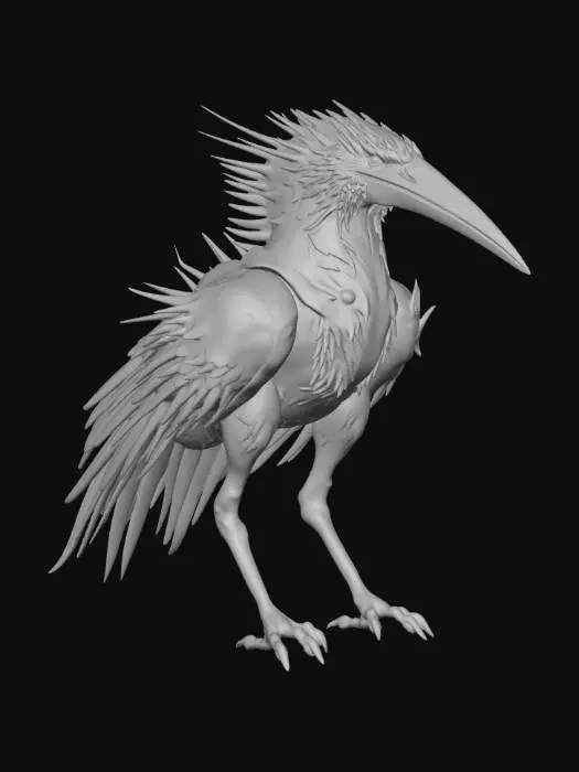 3D model for Inferno Raven