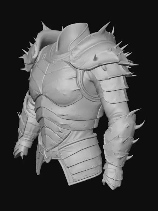3D model for Dragon Scale Armor