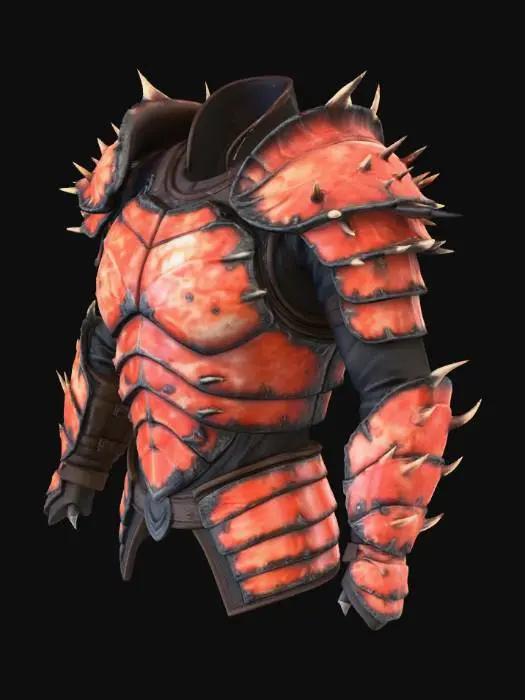 3D model for Dragon Scale Armor