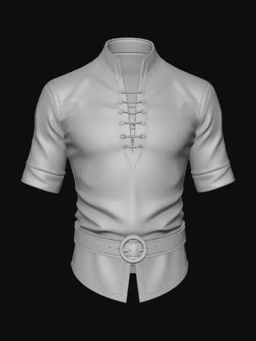 3D model for Medieval Tunic Display