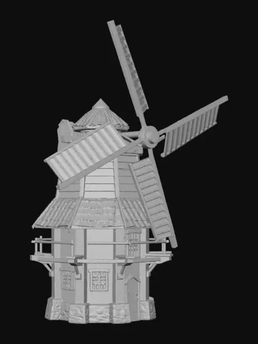 3D model for Windmill Model HoMM