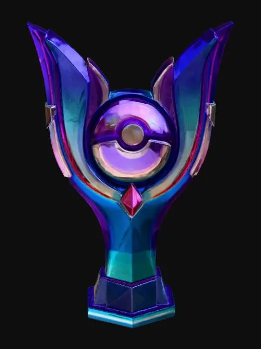 3D model for Poké Trophy