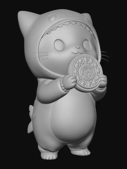 3D model for Sharky Cookie Delight