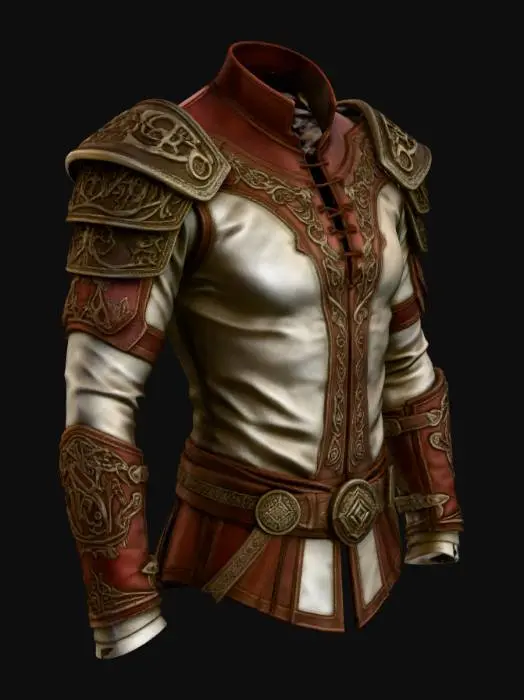 3D model for Regal Warrior Attire
