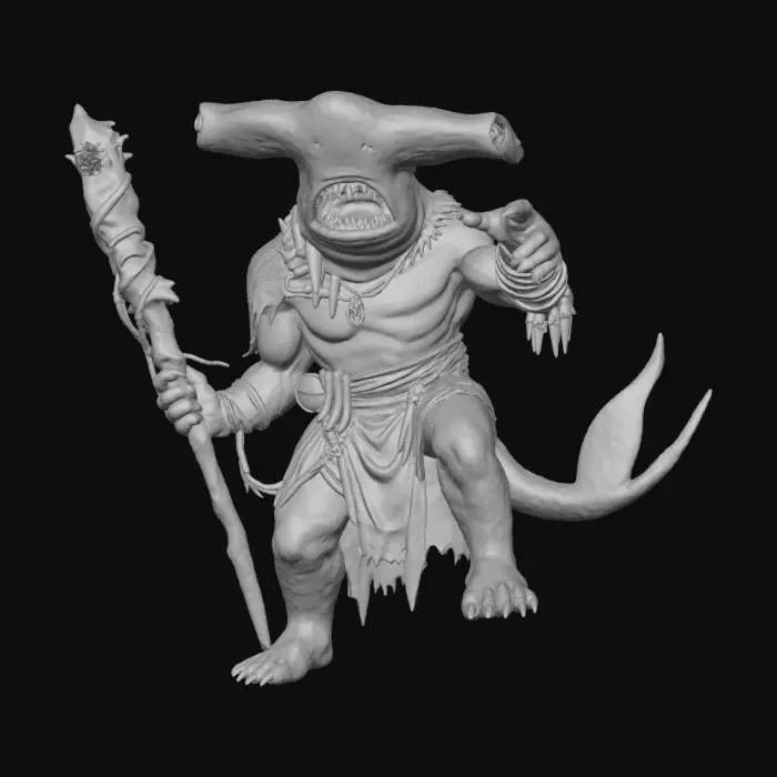 3D model for Hammerhead Shaman