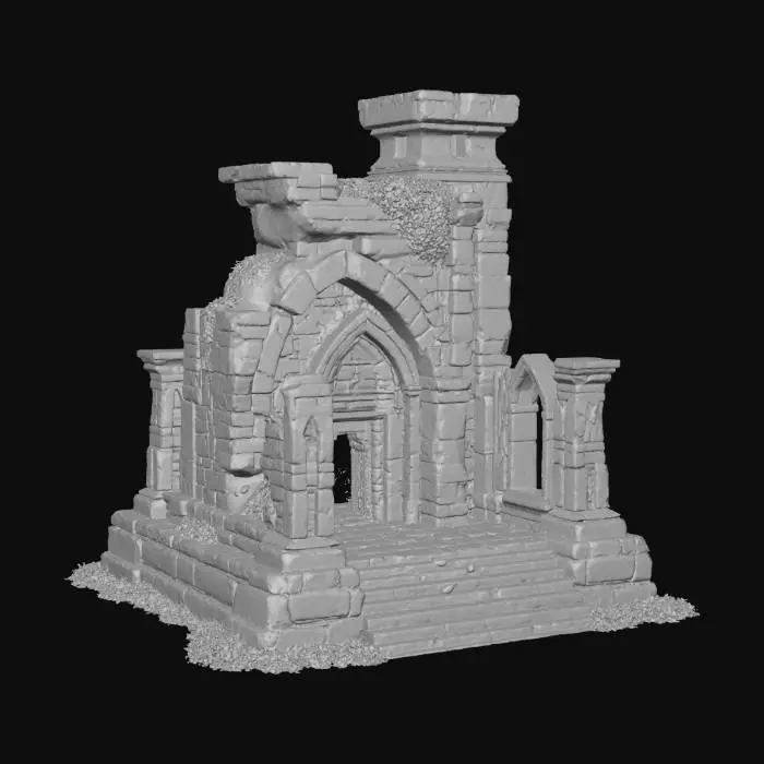 3D model for Ruins CI aileid