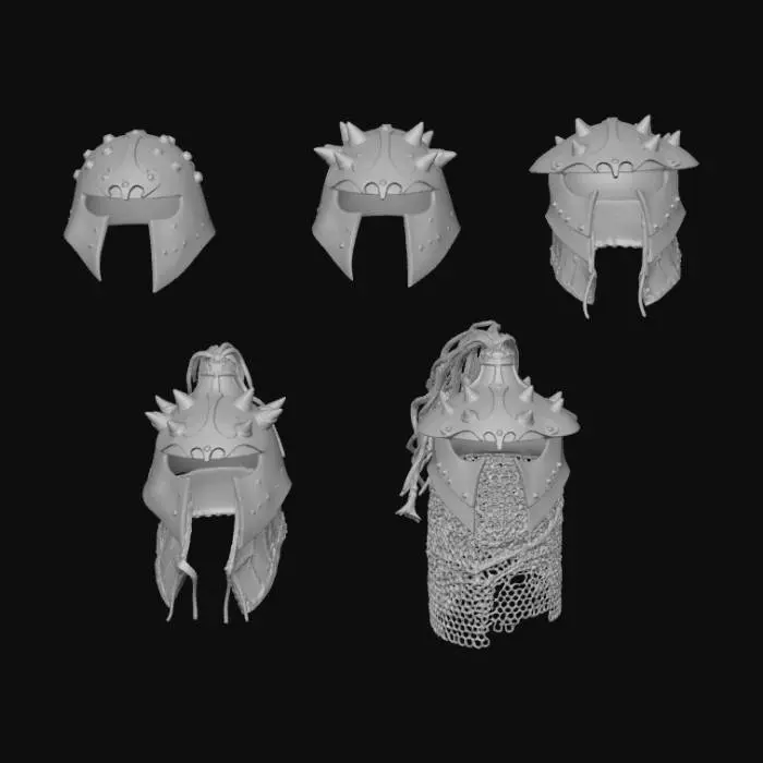 3D model for Hyrkanian Helm Variations