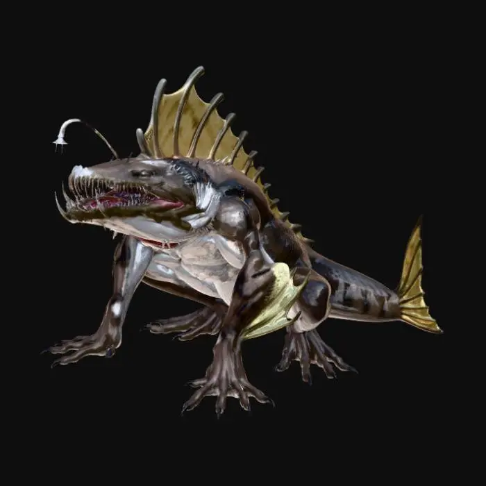 3D model for Monster of the Deep