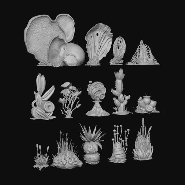 3D model for Alien Flora Collection