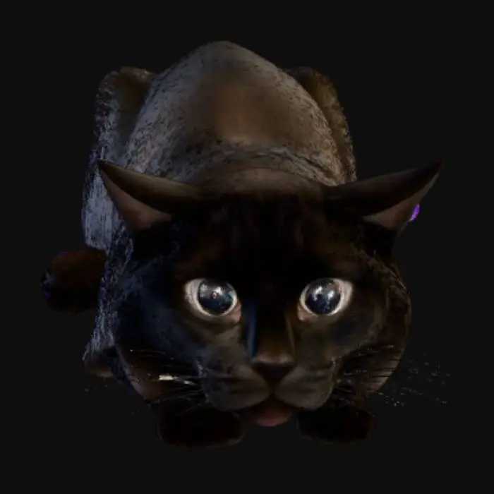 3D model for Midnight on Purple Carpet