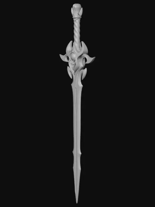 3D model for Crimson Runeblade