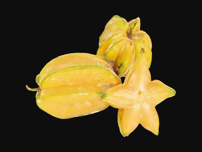 3D model for Starfruit
