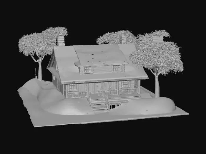 3D model for Winter's Warm Embrace