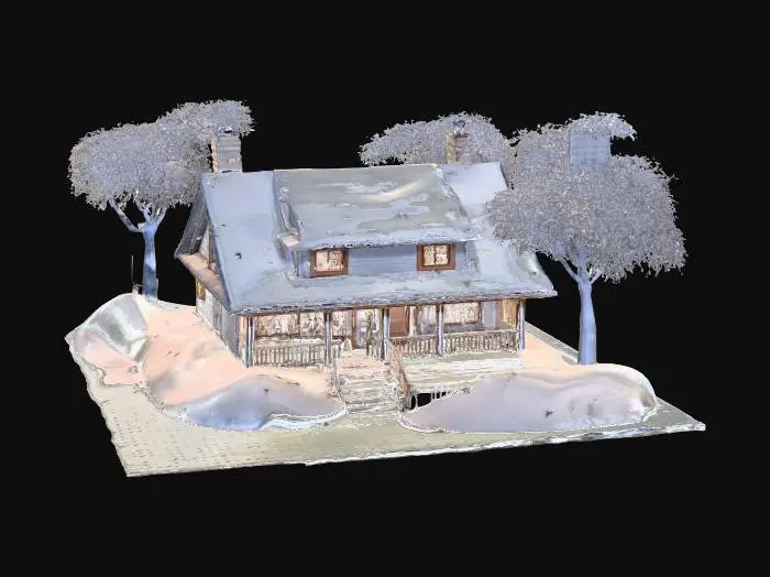 3D model for Winter's Warm Embrace