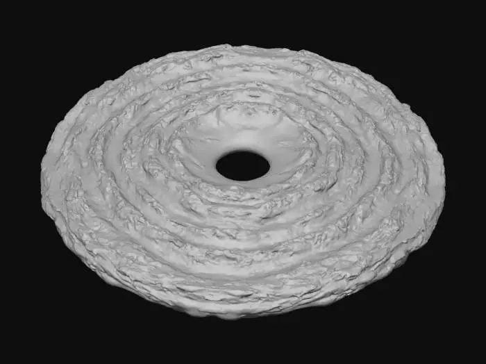 3D model for Black Eye Galaxy