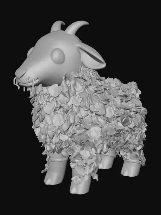 3D model for Lettuce Goat