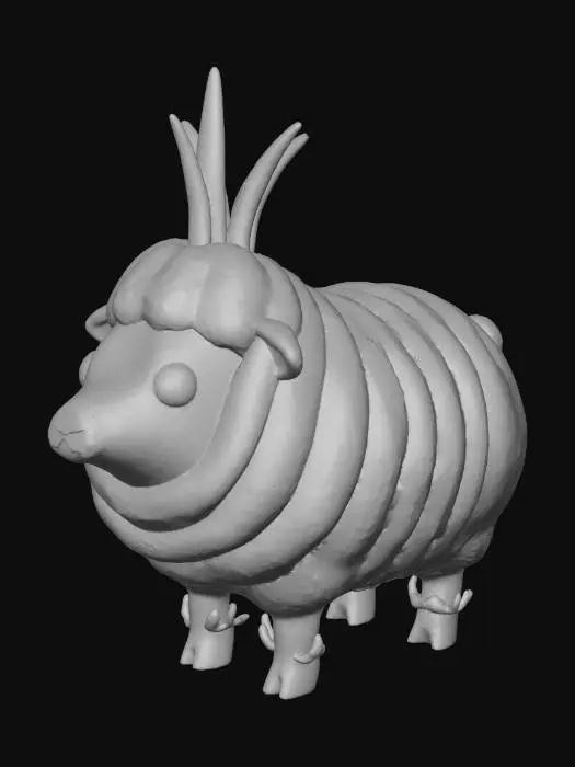 3D model for Onion Sheep