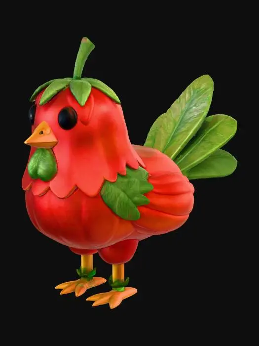 3D model for Tomato Chicken