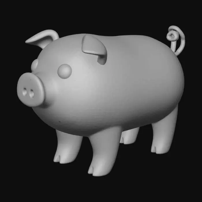 3D model for Potato Pig