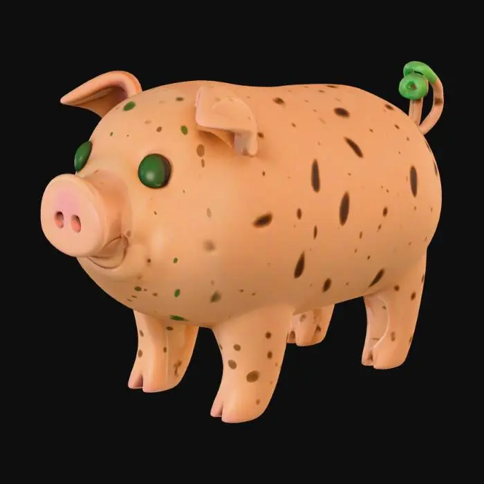 3D model for Potato Pig
