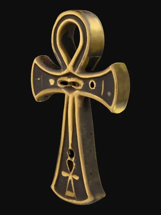 3D model for Ancient Egyptian Ankh Symbol