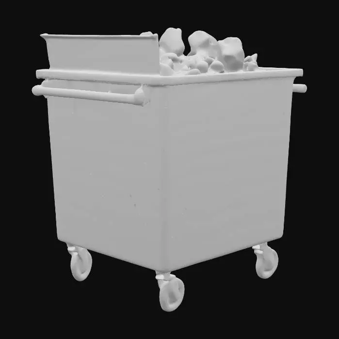 3D model for Biodegradable Waste Bin