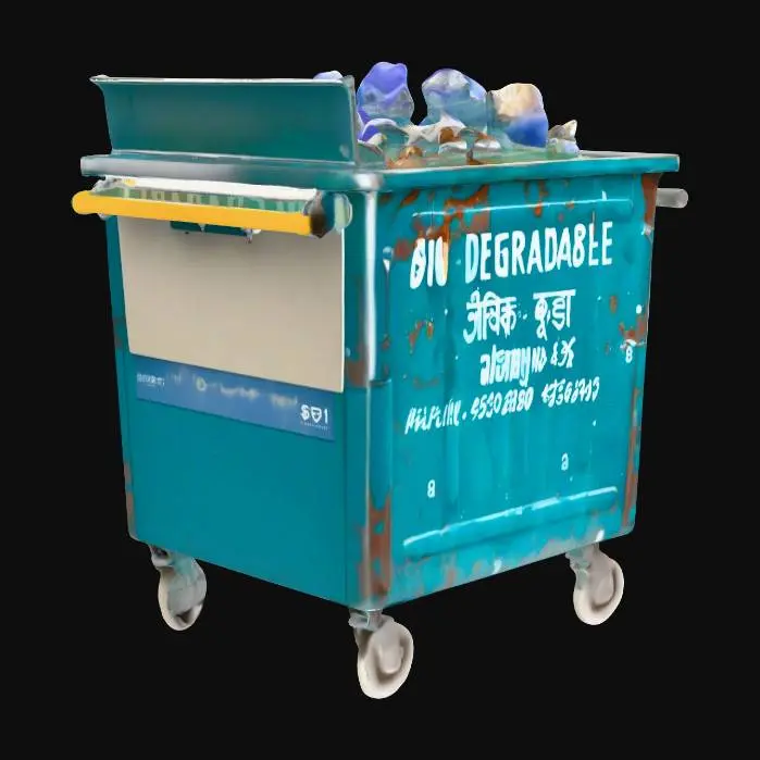 3D model for Biodegradable Waste Bin