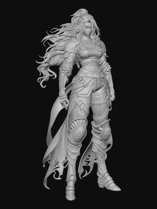 3D model for Crimson Valkyrie