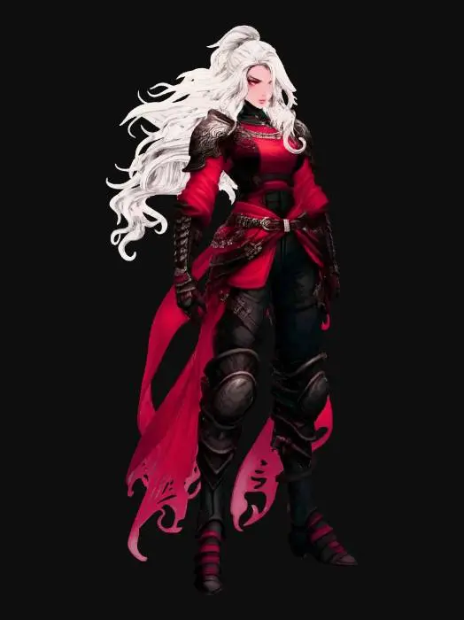 3D model for Crimson Valkyrie