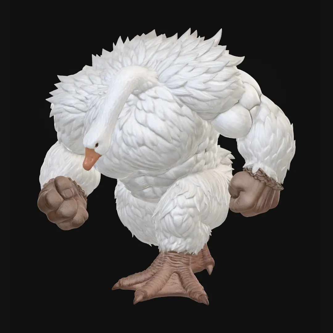muscled