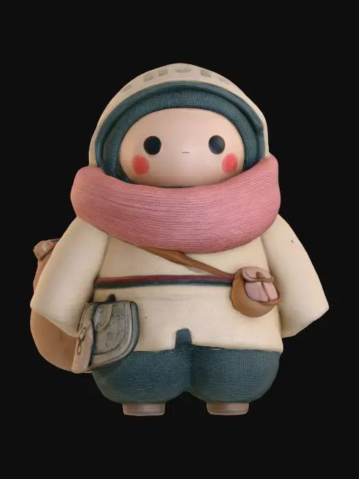 3D model for Winter Wanderer