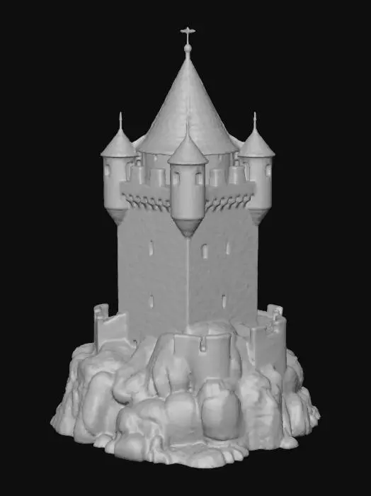 3D model for Solitary Castlefort