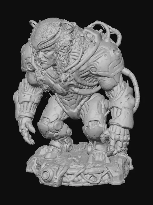 3D model for Neuro-Mechanical Guardian