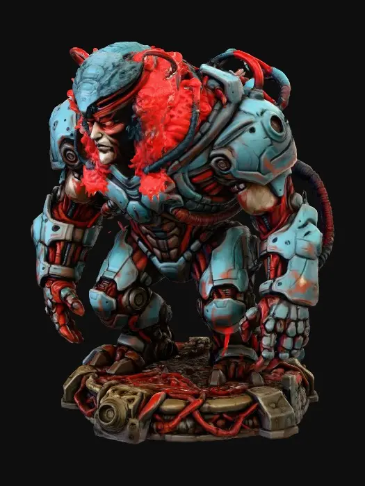 3D model for Neuro-Mechanical Guardian