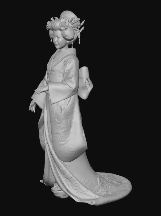3D model for Geisha Elegance