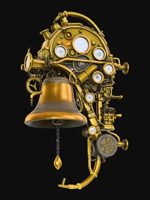 3D model for Steampunk Resonance Bell