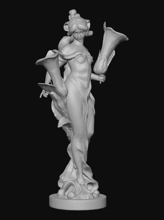 3D model for Radiant Muse