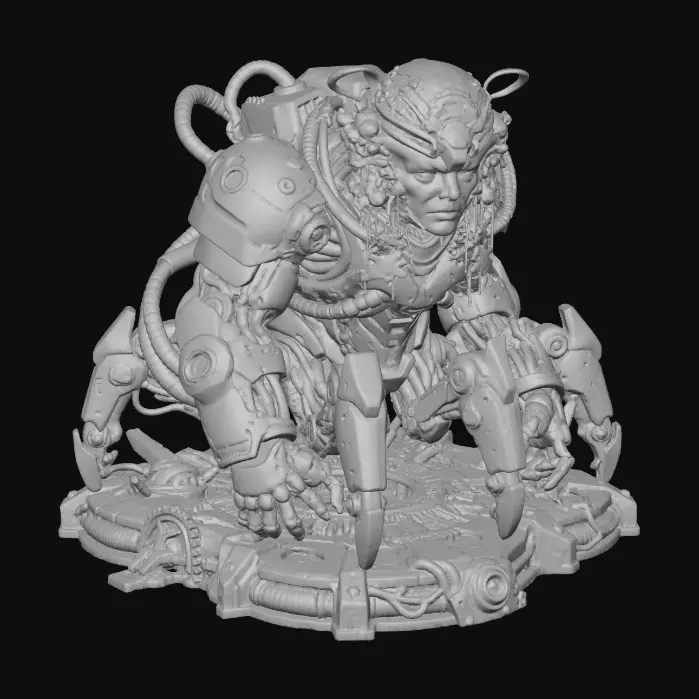 3D model for Cybernetic Overlord