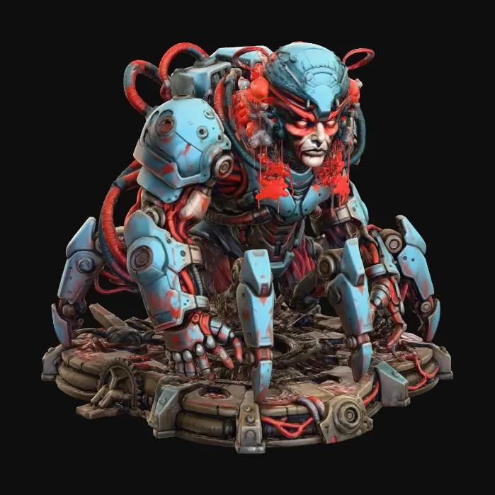 3D model for Cybernetic Overlord