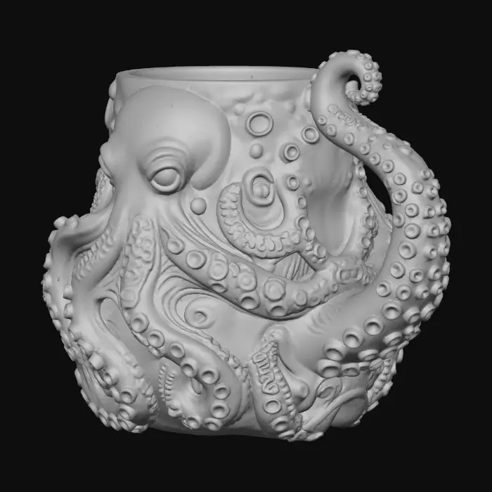 3D model for Octo-Mug