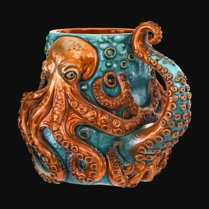 3D model for Octo-Mug